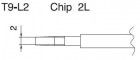 Spájkovací hrot T9-L2, CHIP 2L