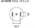 Určené pre púzdra TSOL 18.5x8 mm