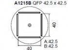 Určené pre púzdra QFP 42.5x42.5 mm