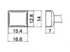 Odpájací hrot Quad 15,4x12,8 T15-1210