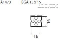Určené pre púzdra BGA 8x8 mm
