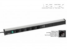 Káblový kanál 683, 5 zásuviek, 2 USB, vypínač, TPR7-001-FR