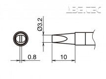 Spájkovací hrot HAKKO T39-D32