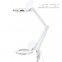 Guľatá stolová lupa s osvetlením L4001 typu I, 3 dioptrie, 127mm