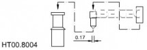 Mikrodávkovacia ihla 0,17 mm HT00.8004