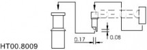 Mikrodávkovacia ihla 0,17 mm HT00.8009