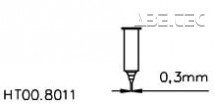 Dávkovacia ihla kovová 0,30 mm HT00.8011