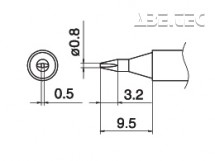 Spájkovací hrot T15-D08