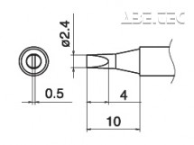 Spájkovací hrot T15-D24