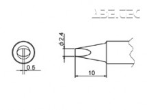 Spájkovací hrot T20-D24