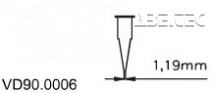 Plastový hrot 1,19 mm VD90.0006, 50ks/bal