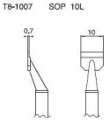 Hakko - Odpájací hrot T8-1007, SOP 10L