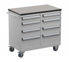 Treston - Vozík na náradie Tool Trolley 3, vinylová doska, TWIN45-103-41