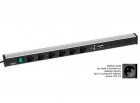 Treston - Káblový kanál 836, 6 zásuviek, 2 USB, 2 CAT6A, vypínač, TPR9-003-FR