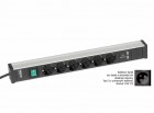 Treston - Káblový kanál 468, 6 zásuviek, 2 USB, vypínač, TPR4-001-FR