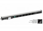 Treston - Káblový kanál 836, 6 zásuviek, 2 USB, fcp, vypínač, TPR9-010-FR