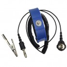DESCO Europe - ESD uzemňovací náramok SCS, termoplastický, 4mm / 4mm, 1,5m, sada, 4650