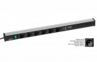 Treston - Káblový kanál 836, 6 zásuviek, 2 USB, 2 CAT6A, vypínač TPR9-003