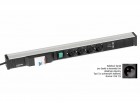 Treston - Káblový kanál 683, 4 zásuvky, 2 USB, fcp, vypínač, TPR7-008-FR
