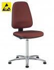 ESD pracovná stolička Standard, PC, ESD5, A-VL1671HAS, červená