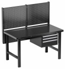 Treston - Pracovný stôl Heavy Duty, 1500x750mm, oceľová doska 1,5mm, C13018313