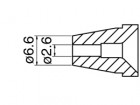 Hakko - Odpájací hrot N60-06