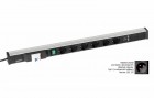 Treston - Káblový kanál 836, 6 zásuviek, 2 USB, fcp, vypínač TPR9-010