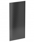 Treston - Perforovaný panel na stenu 949x1976mm, čierny 837350-18