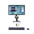  - Digitálny priemyselný mikroskop U5, objektív 25/50/75 mm, monitor na zostave