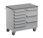 Treston - Vozík na náradie Tool Trolley 4, oceľová doska, TWIN45-004-41