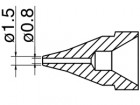 Hakko - Odpájacia tryska HAKKO N61-02, SS typ, 1,5mm/0,8mm