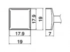  - Odpájací hrot Quad 17,9x17,9 T15-1204